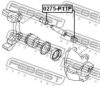 FEBEST 0275-P11F Repair Kit, brake caliper